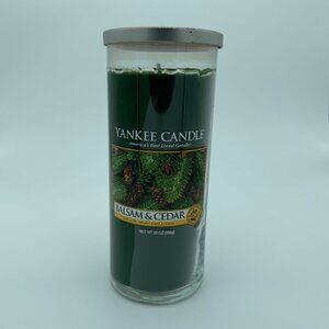 Yankee Candle Balsam & Cedar 20 oz Tall Pillar Candle